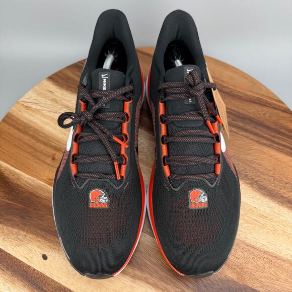 Nike Air Zoom Pegasus 41 NFL Cleveland Browns Running Shoes FZ5075-001 Size 13 - Picture 2 of 8